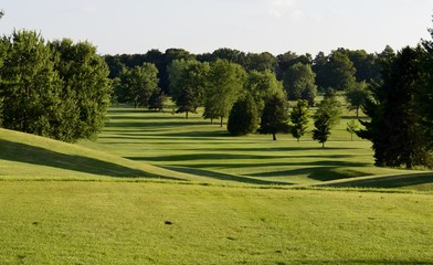 Beautiful Golf Course vistas, landscapes, scenery and features