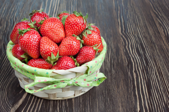 Basket of strawberry