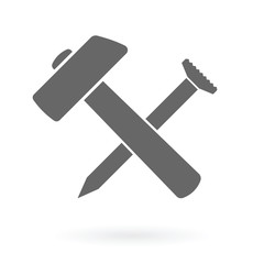 hammer and nail icon