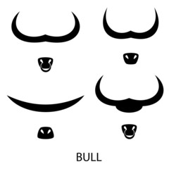 Cow or bull head
