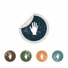 Hand icon
