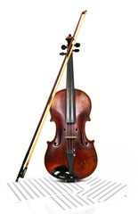 Obraz na płótnie Canvas Classic old violin