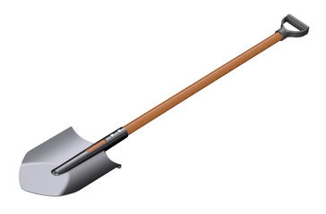 shovel or spade