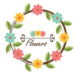 Flowers design.