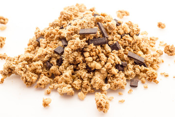 Cereals with chocolate