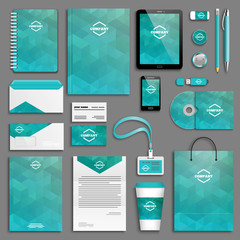 Corporate identity template set