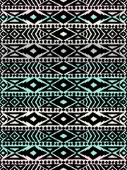 Aztec tribal mexican seamless pattern