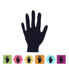 Hand icon
