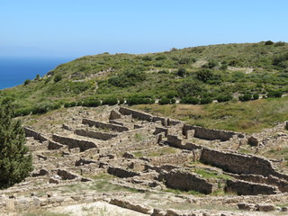 Gr&egrave;ce - Rhodes - Kamiros - Anciens quartier r&eacute;sidentiel