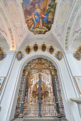 Fotobehang Cistercian Stams Abbey in Imst, Austria © Anibal Trejo