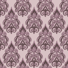 Fototapeta premium Seamless floral pattern
