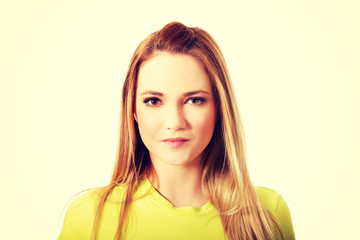 Fototapeta premium Young casual student woman.