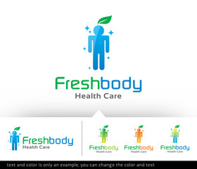 Fresh Body Care Logo Design Template