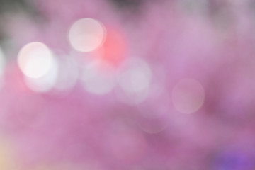 Colorful bokeh images for wallpapers, texture, background.