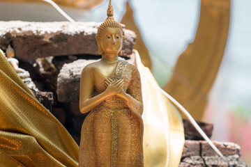 Buddha statue in thai temple