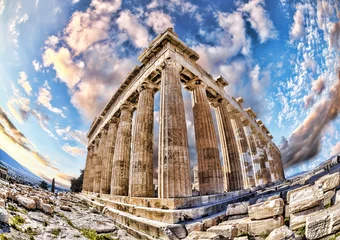 Badkamer foto achterwand Parthenon temple on the Acropolis in Athens, Greece © Tomas Marek