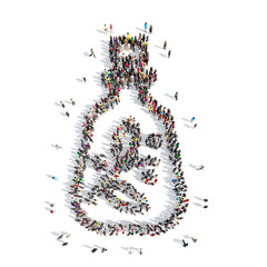 people in the shape of spices.