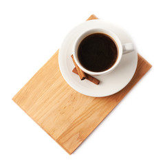 Cup of coffee composition