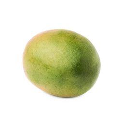 Single mango fruit isolated
