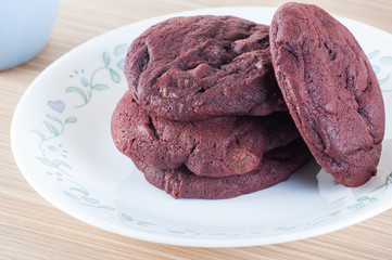 red velvet cookies