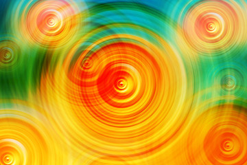 Abstract Colorful Radial Blur Background