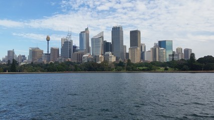 Obraz premium Sydney City from Mrs Macquarie Point 