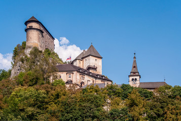 Oravsky Castle in Slovakia