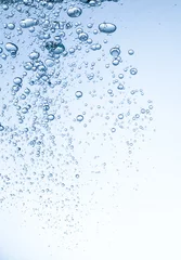 Foto op Plexiglas Abstract shape of bubbles in water © Jag_cz