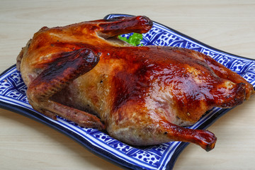 Roasted duck