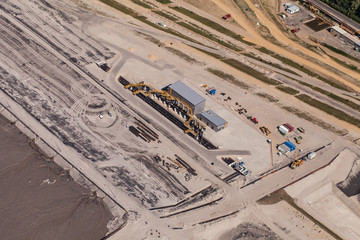 aerial view of Industrial waste reservoir © mariusz szczygieł