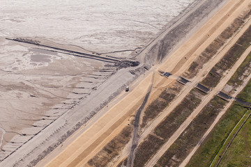aerial view of Industrial waste reservoir © mariusz szczygieł