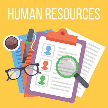 Human resources. Search for candidate process