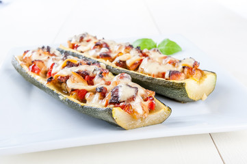 stuffed zucchini