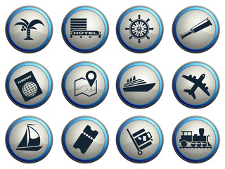 Travel icons