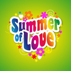 Obraz premium Summer of love