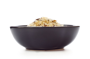 Bowl Of Raw Rice