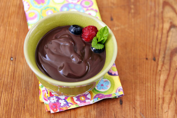 schokoladen sojapudding