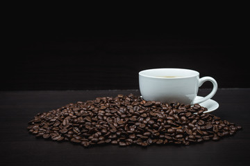 Naklejka premium Cup of coffee