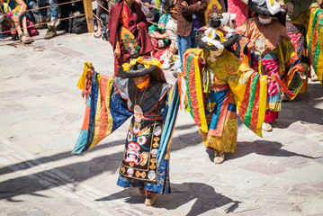 Hemis Festival 2014 at Hemis Monastery.