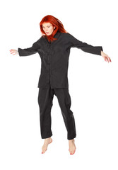 Flying Woman Super Hero