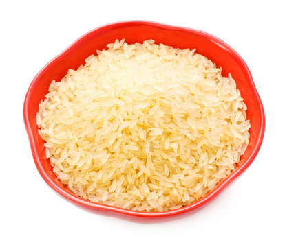 Bowl Of Raw Rice