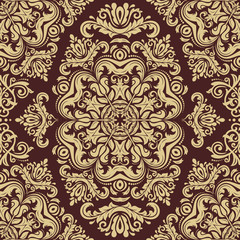 Damask Seamless Vector Pattern