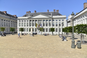 Naklejka premium La place des Martyrs à Bruxelles 