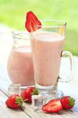 Strawberry smoothie