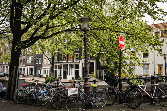 Urban view of Amsterdam - Netherlands