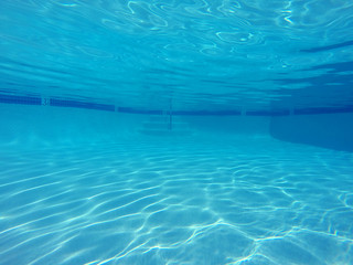 Fototapeta na wymiar Underwater Swimming Pool
