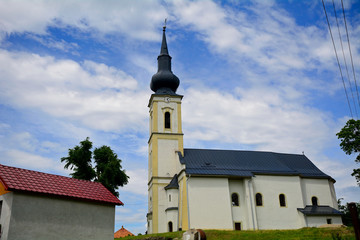 Church, Dolna Strehova, Slovakia - obrazy, fototapety, plakaty