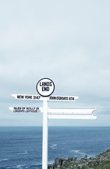Lands End sign