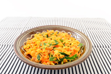 人参の野菜炒め
