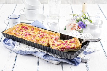 Rhabarber Tart